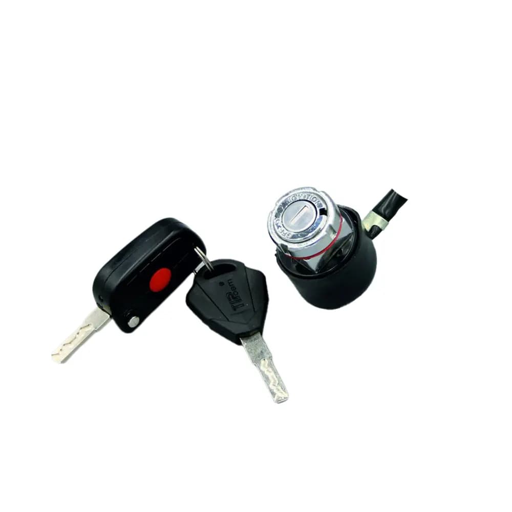 سوئیچ موتور سیکلت هندا CG کلیدپژویی تاشو چراغدار