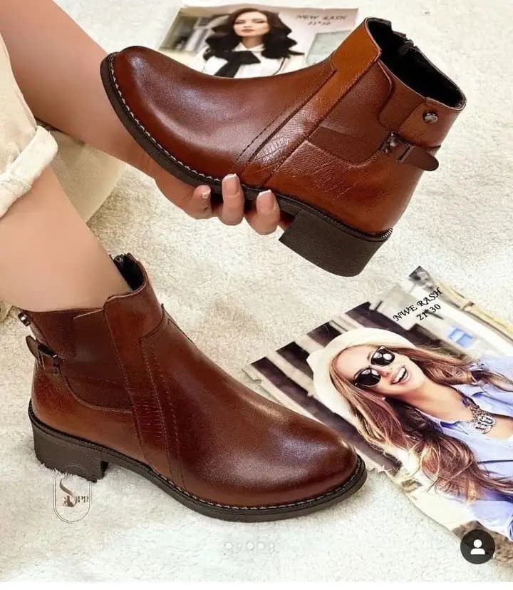 بوت هوگو (قهوه ای) کد 4704 — تصویر ۲