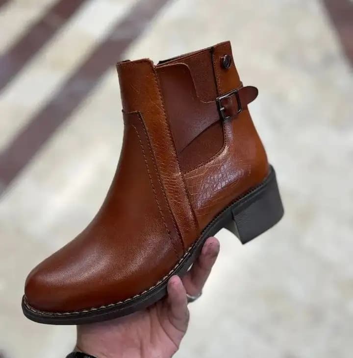 بوت هوگو (قهوه ای) کد 4704 — تصویر ۳