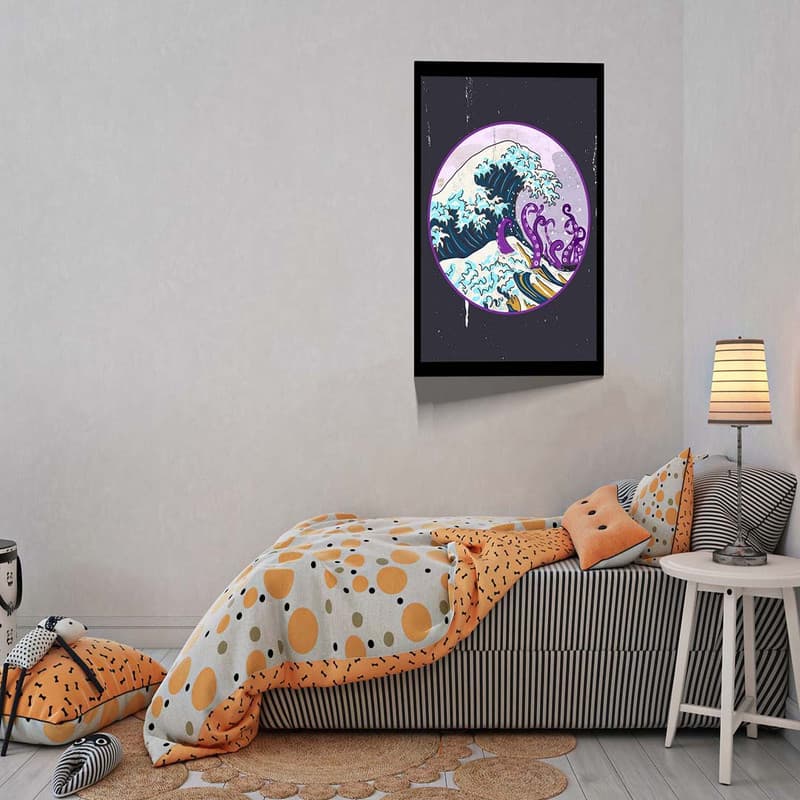 تابلو مدل GREAT WAVE کد F-7002 — تصویر ۸