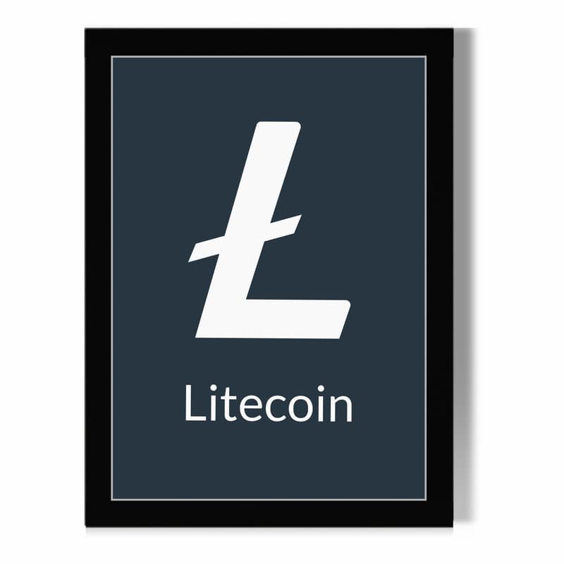 تابلو طرح لایت کوین کد BLCW2