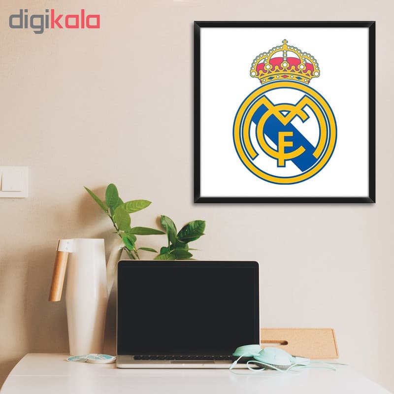 تابلو فنچ آرت طرح رئال مادرید Real Madrid کد UNK115 — تصویر ۲