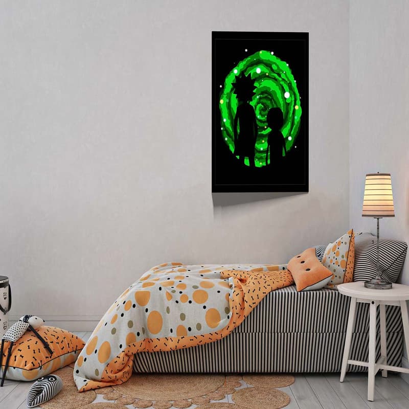 تابلو مدل Rick Morty کد F-1041 — تصویر ۸