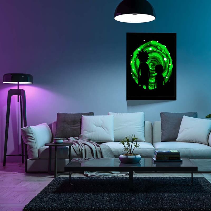 تابلو مدل Rick Morty کد F-1041 — تصویر ۷