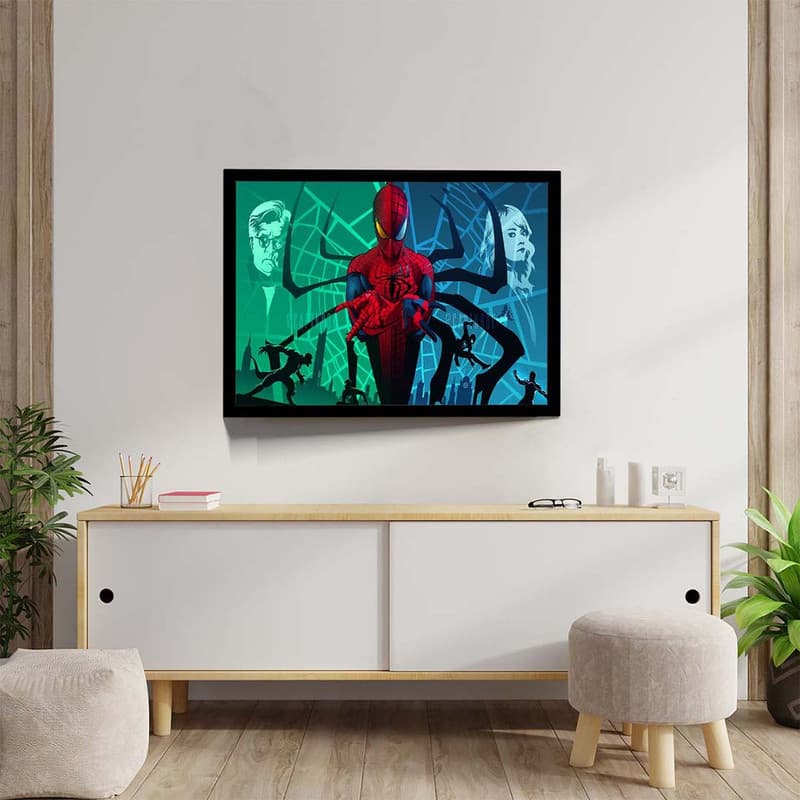 تابلو مدل spider man کد F-17021 — تصویر ۴