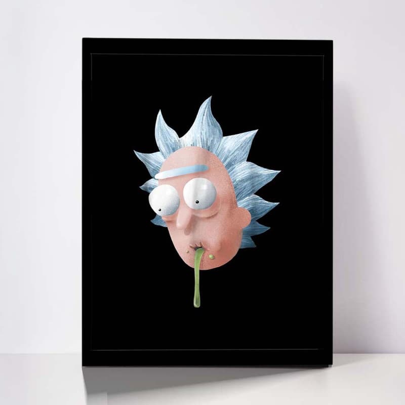 تابلو مدل Rick Morty کد F-1051