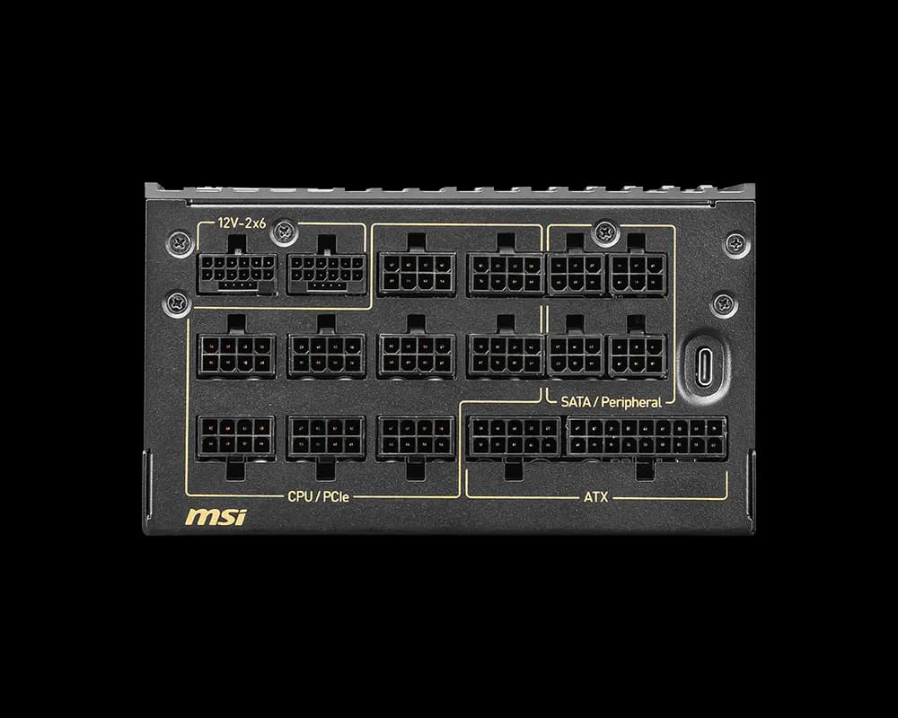 پاور ماژولار ام اس ای مدل MEG Ai1600T 1600W PCIE5 — تصویر ۶