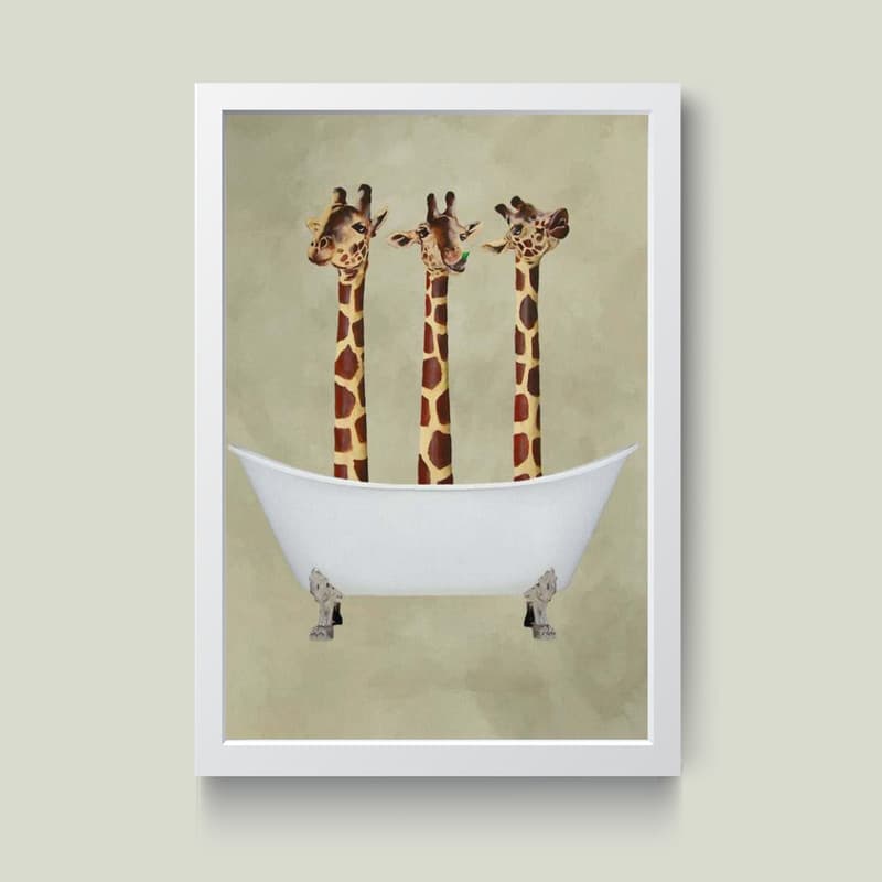 تابلو مدل giraffe کد m2662-w