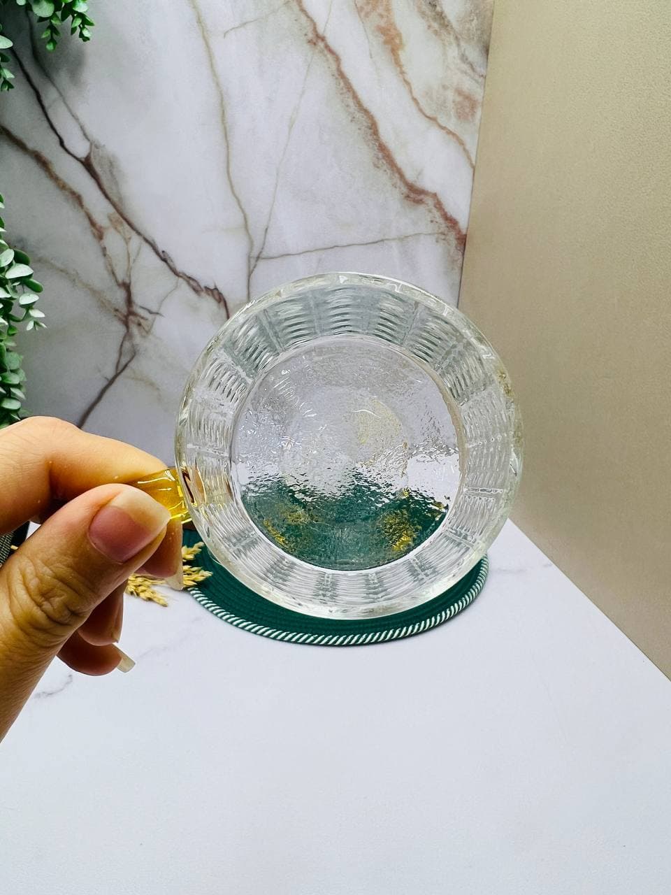 قهوه خوری پیرکس دسته طلایی ABC8 — تصویر ۷