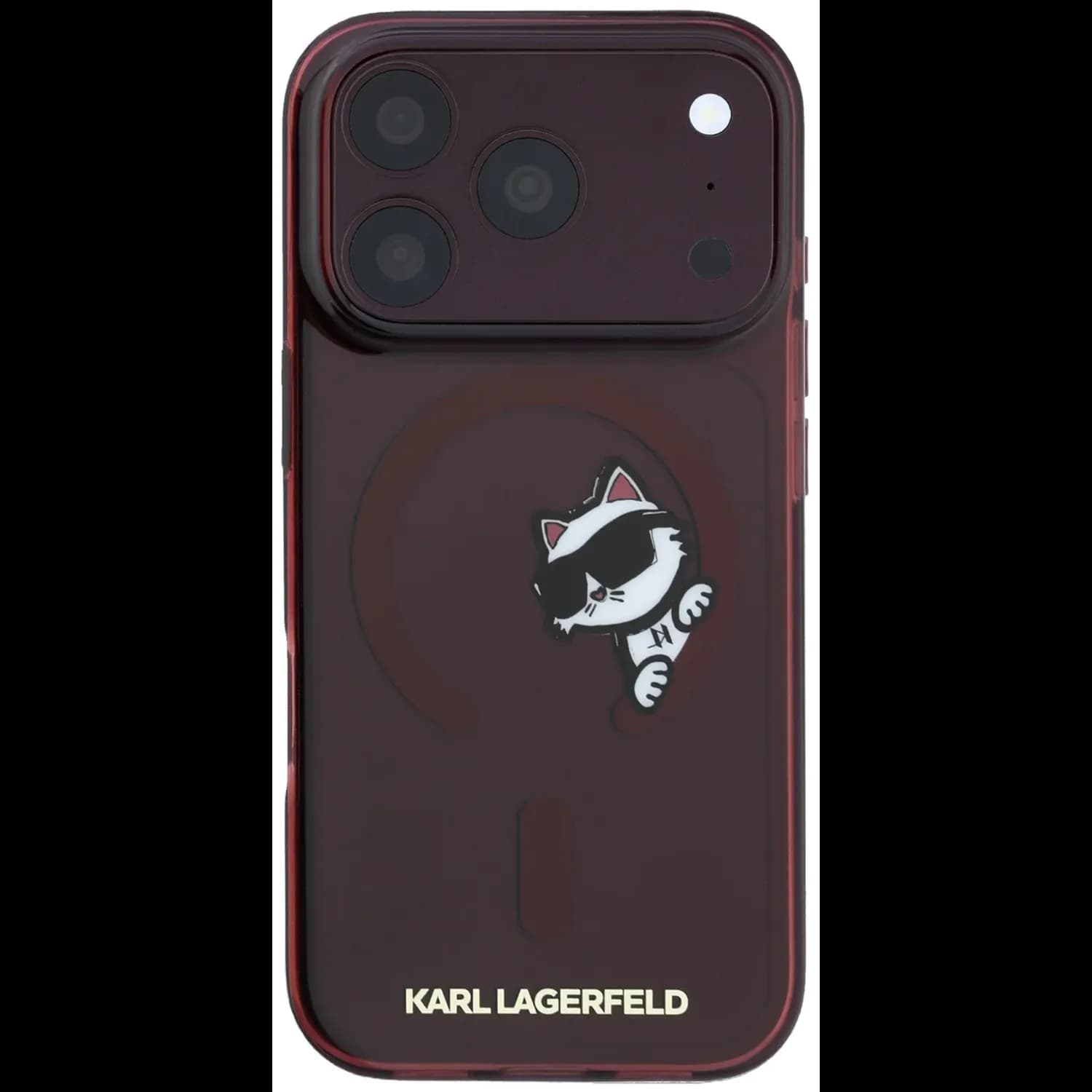 قاب کارل لاگرفلد Karl Lagerfel IML MagSafe Hard Cover , Peekaboo Print — تصویر ۲