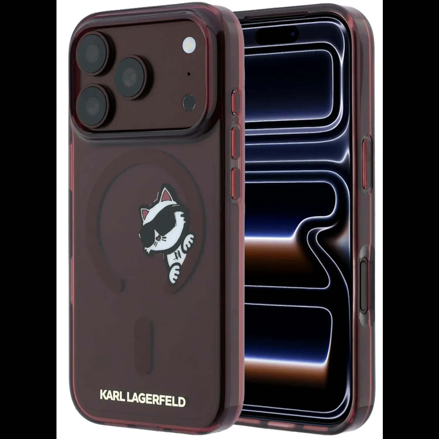 قاب کارل لاگرفلد Karl Lagerfel IML MagSafe Hard Cover , Peekaboo Print