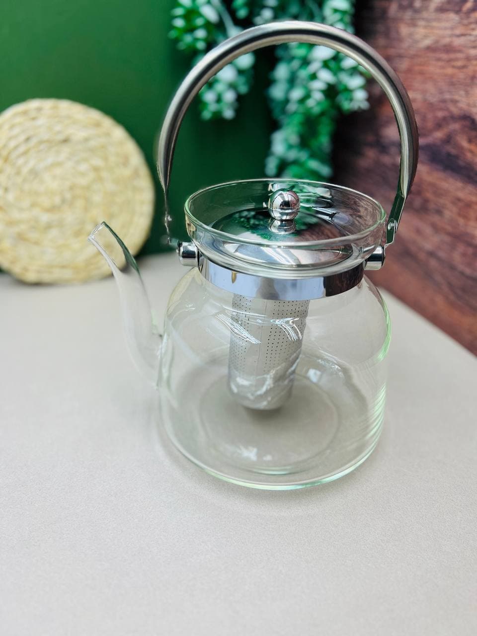 کتری پیرکس شعله مستقیم تک دسته استیل KET3