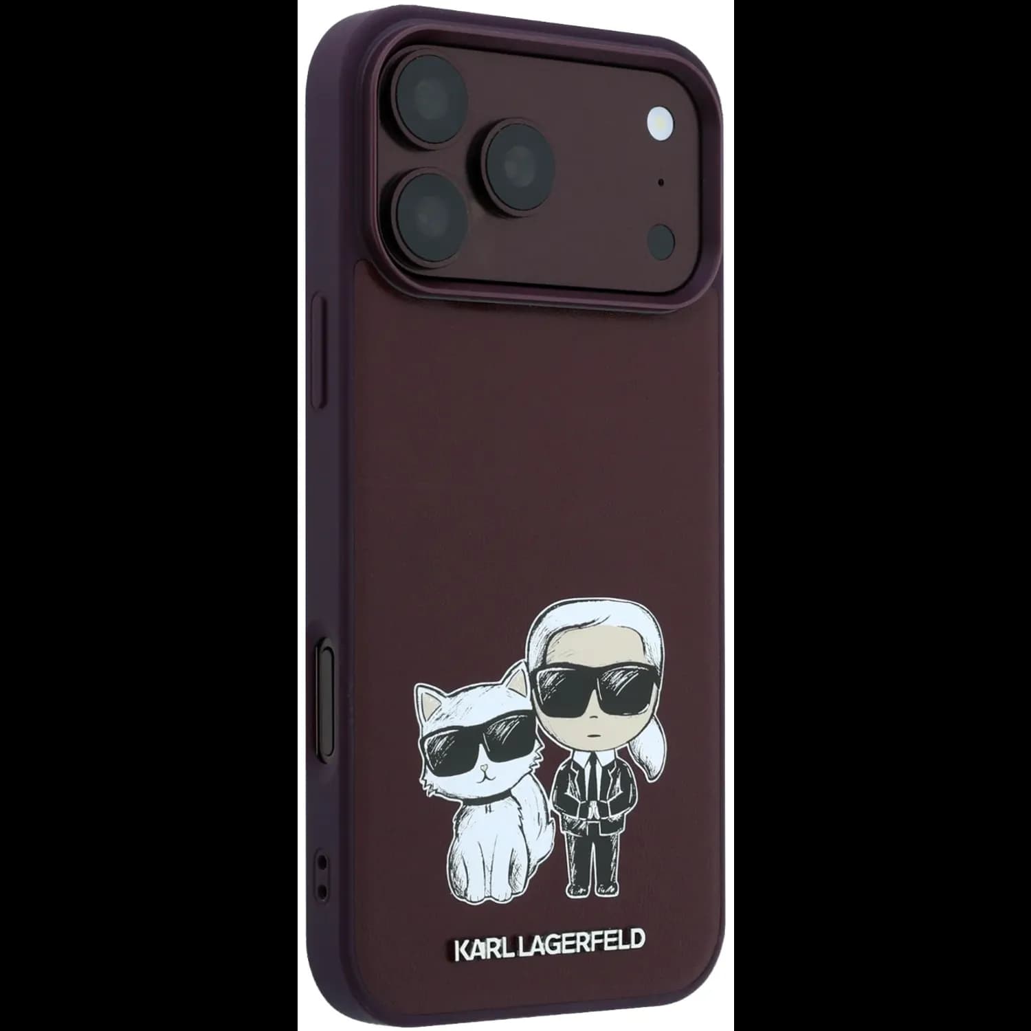 قاب کارل لاگرفلد Karl Lagerfel Smooth MagSafe PU Karl & Choupette Bodies Sketch — تصویر ۳
