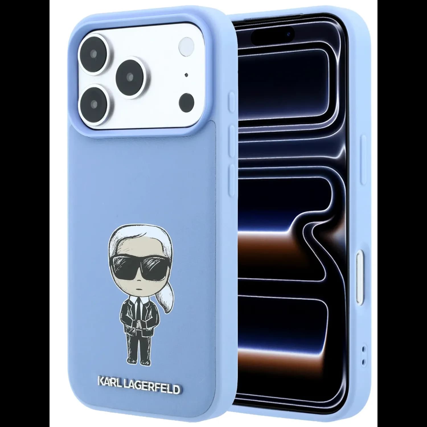 قاب کارل لاگرفلد Karl Lagerfel Smooth PU Ikonik Sketch Hard Cover — تصویر ۶