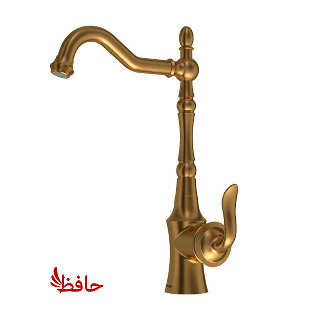 شیر ظرفشویی شودر مدل لوکا طلایی مات