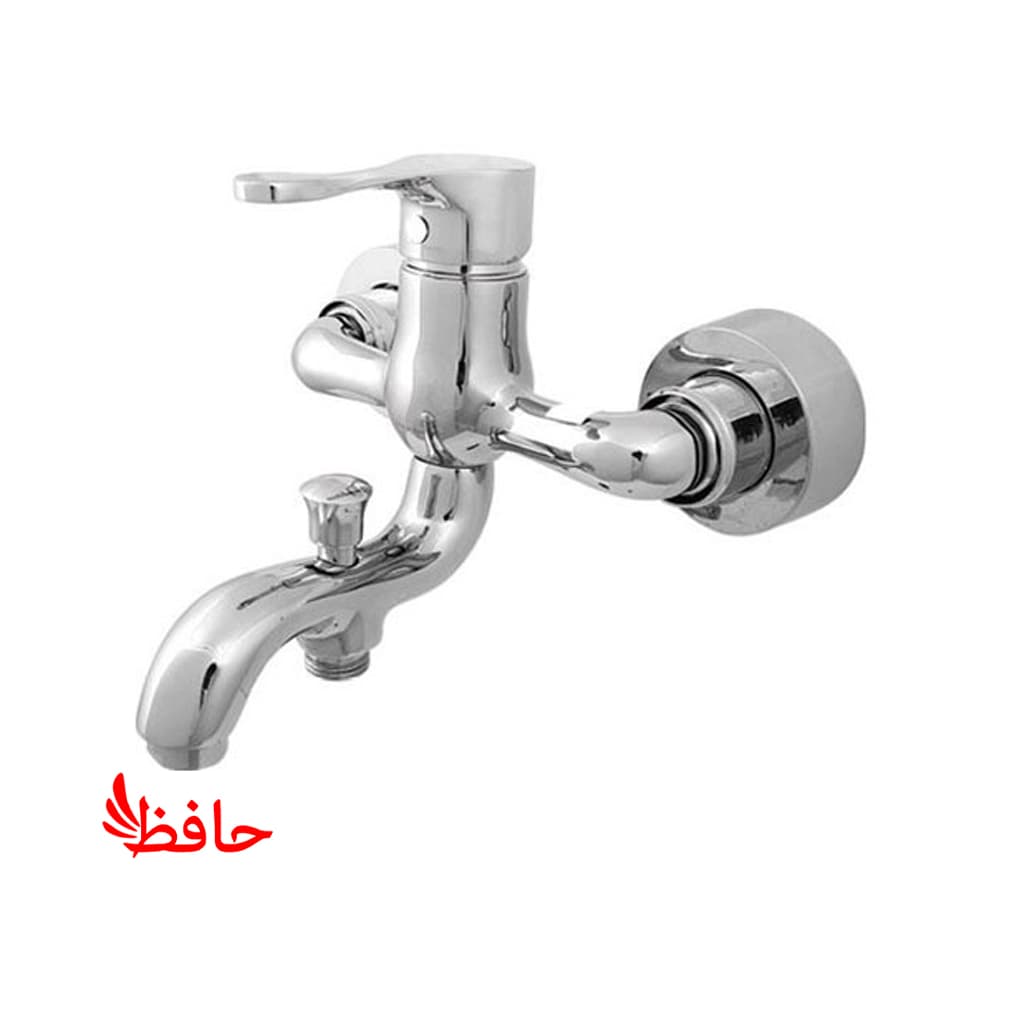 ست شیرآلات سمپو مدل آتان سفید طلایی — تصویر ۳