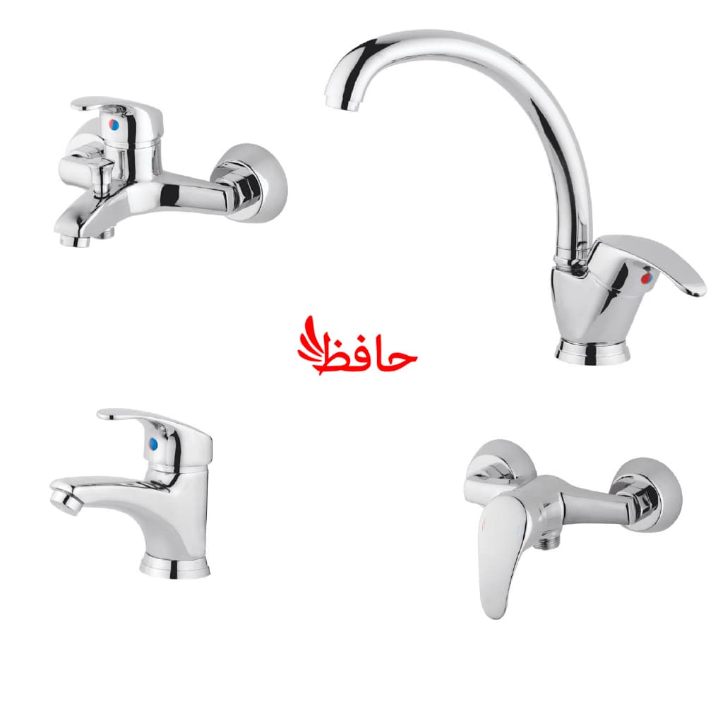 ست شیرآلات سمپو مدل بارلی کروم