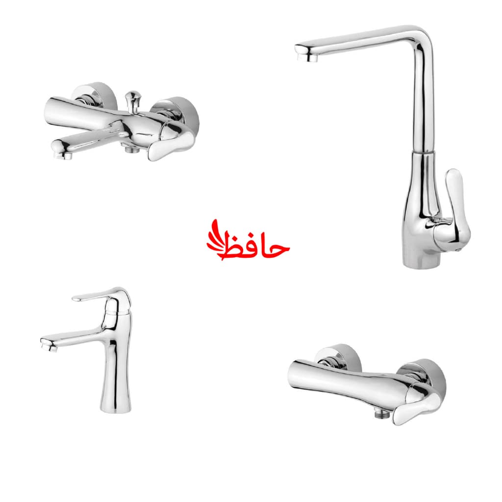 ست شیرآلات سمپو مدل آراد کروم