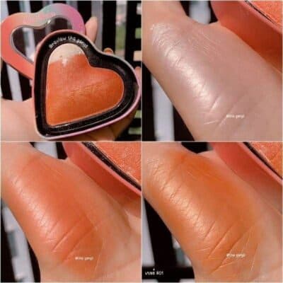 رژگونه و هایلایتر کیس بیوتی kiss beauty — تصویر ۴