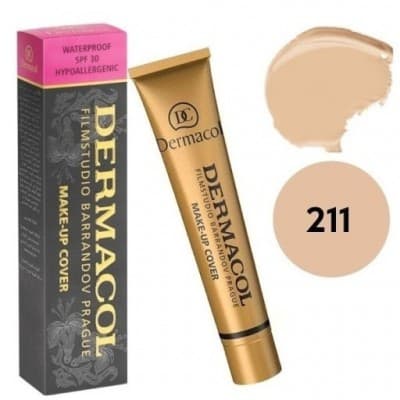 کرم پودر میکاپ کاور درماکول(فول کاور )DERMACOL MAKEUP COVER — تصویر ۴