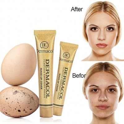 کرم پودر میکاپ کاور درماکول(فول کاور )DERMACOL MAKEUP COVER — تصویر ۶
