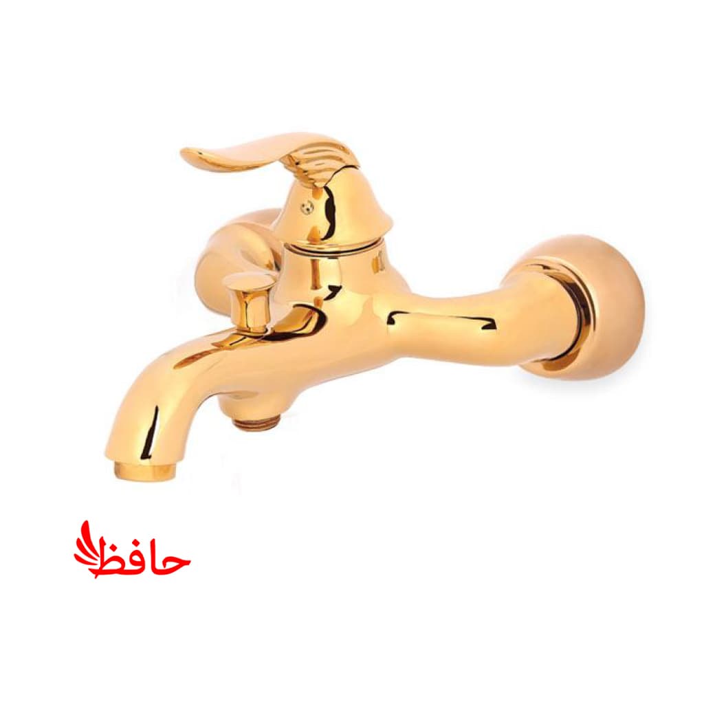 شیر حمام سمپو مدل یوشیتا طلایی مات