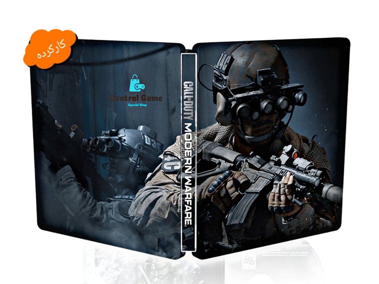 دیسک بازی Call Of Duty: Modern Warfare (2019) Steelbook Edition Ps3 کارکرده