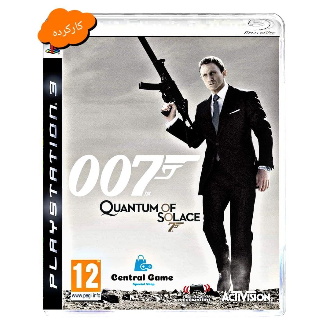 دیسک بازی 007 Quantum Of Solace Ps3 کارکرده