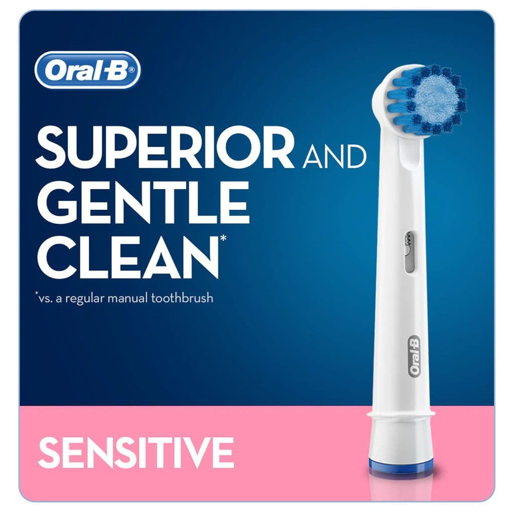 سری یدک مسواک برقی اورال بی Sensitive Clean — تصویر ۲