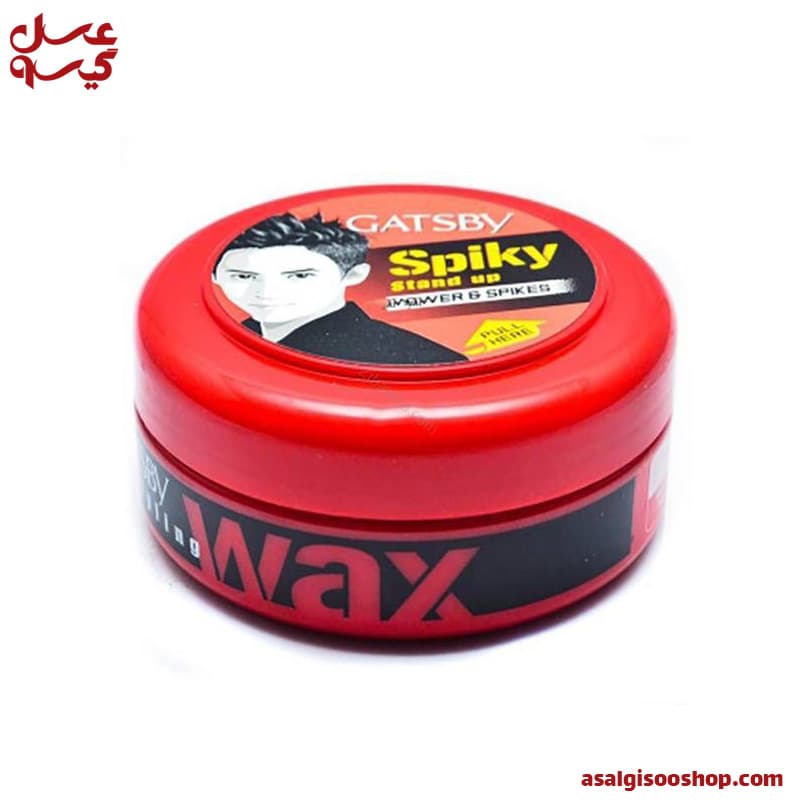 واکس مو قرمز گتسبی مدل Spiky / کد 1078