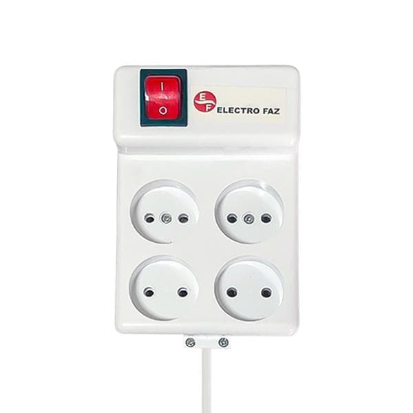 چهار خانه برق شیرینک الکتروفاز مدل FAZ-255 کابل 3 متر