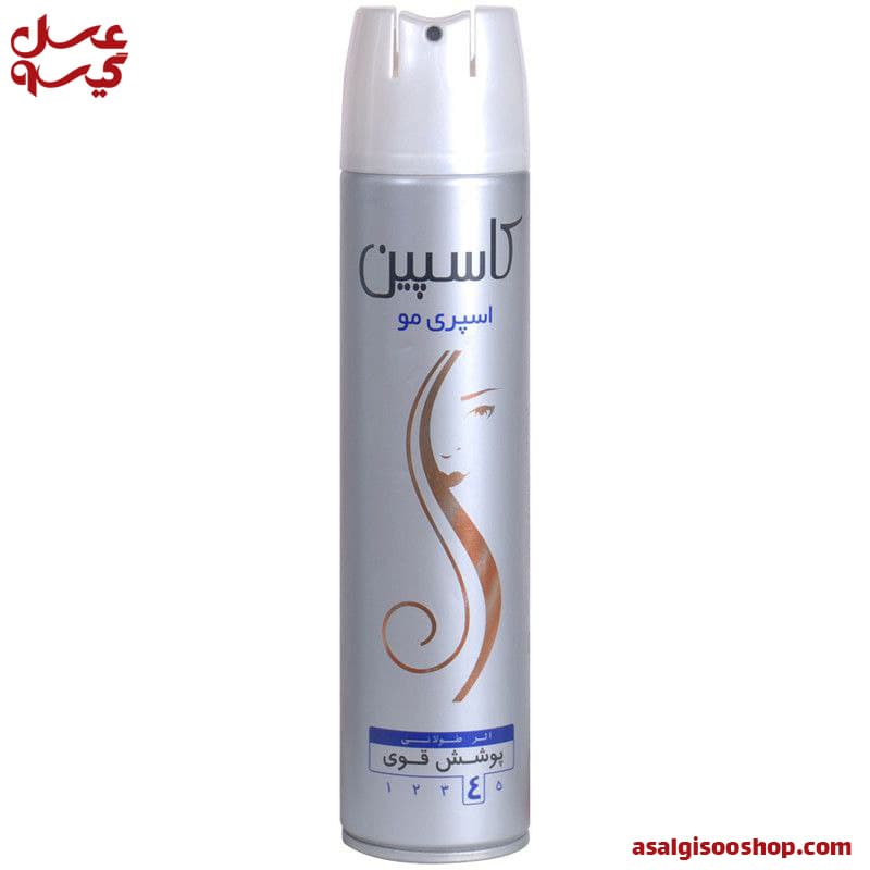 اسپری حالت دهنده مو کاسپین مدل Hair Spray حجم 250 میلی لیتر / کد 1037