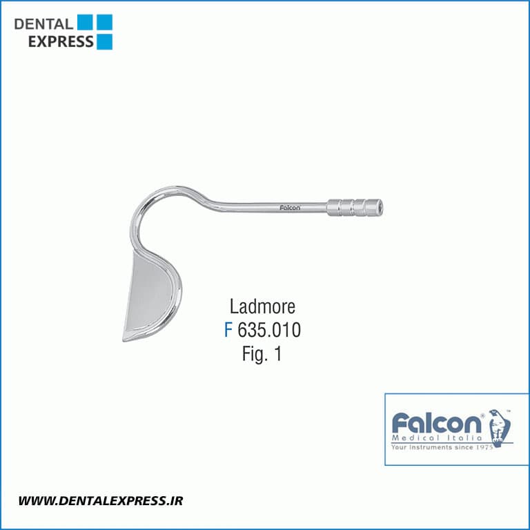 سرساکشن جراحی همراه زبان گیر Falcon – Ladmore