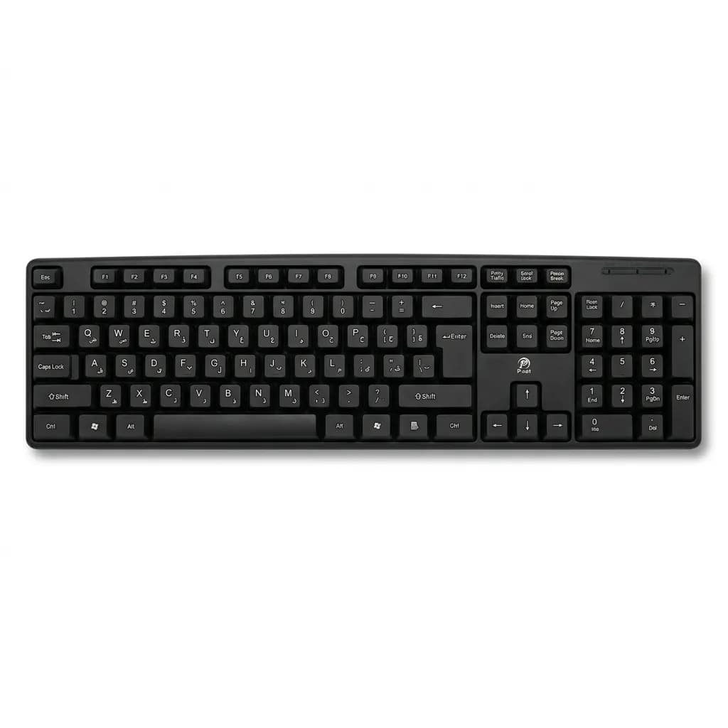 کیبورد سیم دار پی نت مدل KB-600