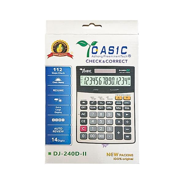 ماشین حساب CASIC مدل DJ-240D-II — تصویر ۲