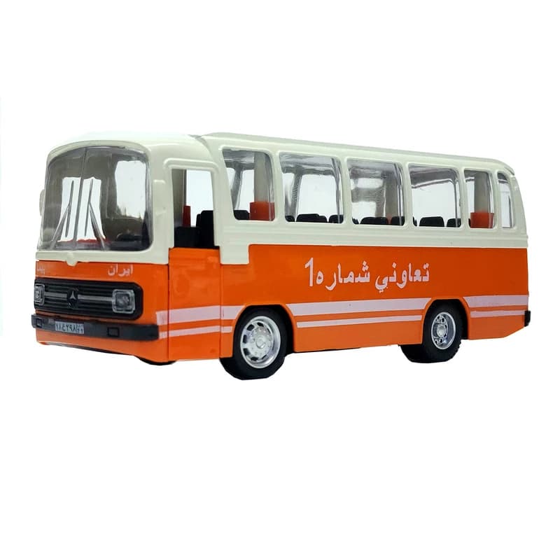 ماشین بازی اتوبوس بنز طرح قدیمی ایران پیما
