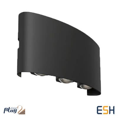 چراغ دکوراتیو منحنی 3 وات یکطرفه RL209-13 رسام