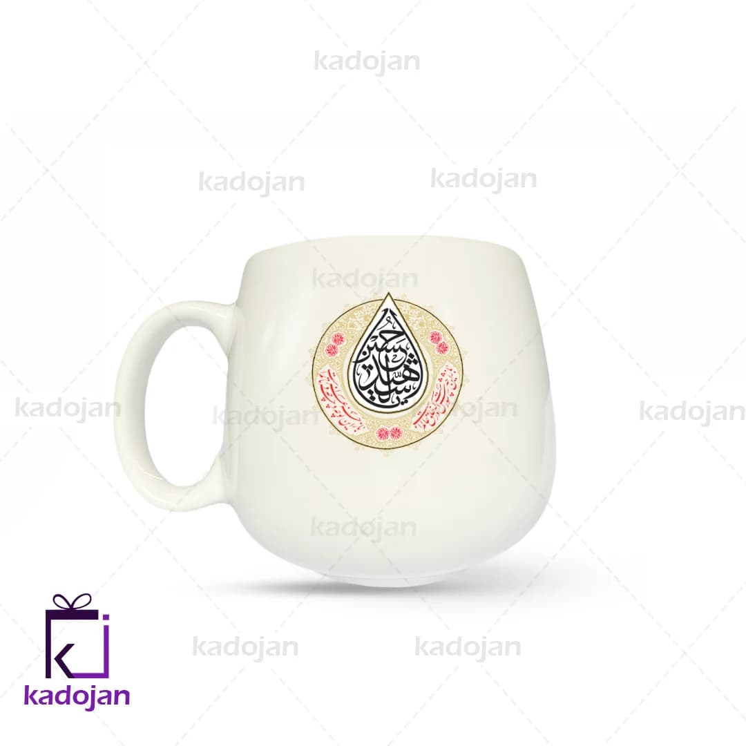ماگ مذهبی طرح لبیک یا سید الشهدا کد 1017