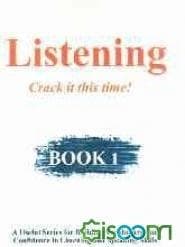 کتاب Listening – crack it this time ! – book 1