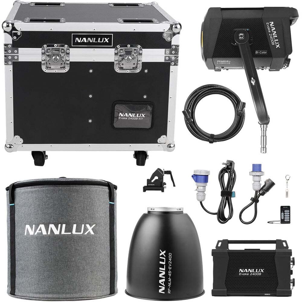 کیت نور ثابت نانلوکس مدل Nanlux Evoke 2400B KIT-FO با گارانتی اصلی — تصویر ۲
