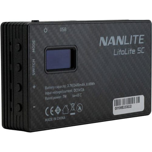 نور ثابت RGB پنلی نانلایت مدل Nanlite Litolite 5C — تصویر ۲