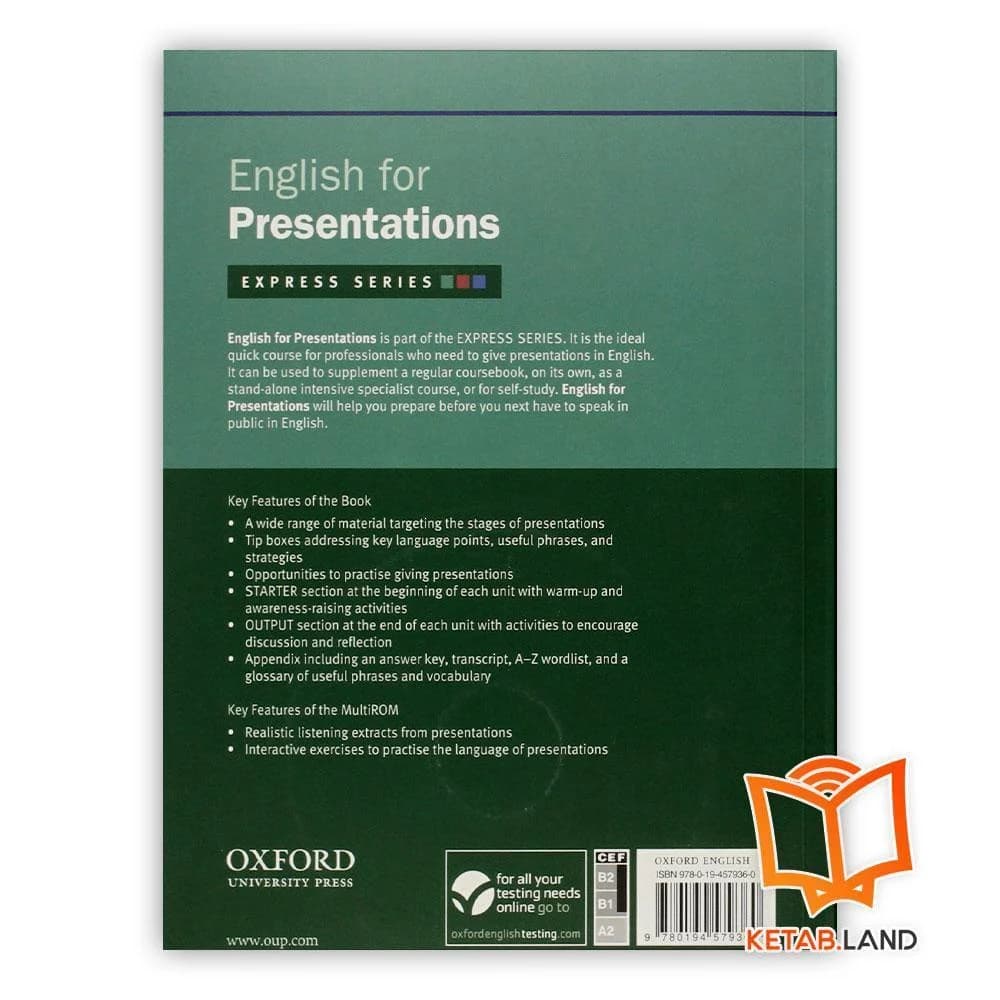 کتاب English for Presentations — تصویر ۳