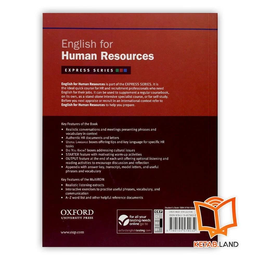 کتاب English for Human Resources — تصویر ۳