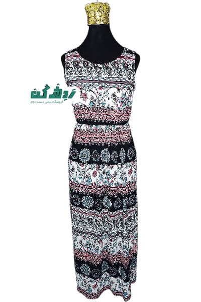 پیراهن ساحلی سنتی زنانه دست دوم