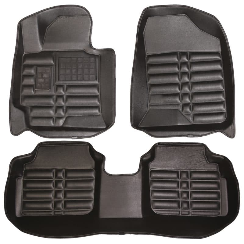 کفپوش 5 بعدی کیا سراتو وارداتی مدل AM ا 5d floor mat Kia cerato AM چرم