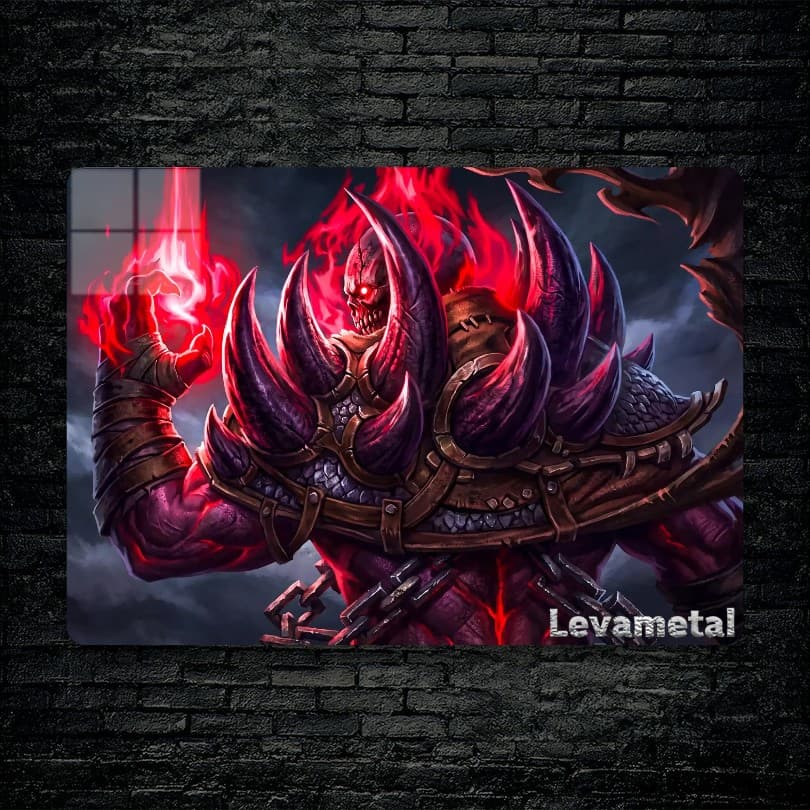 متال پوستر shadow demon از گیم دوتا2 , dota2 با کد D-630