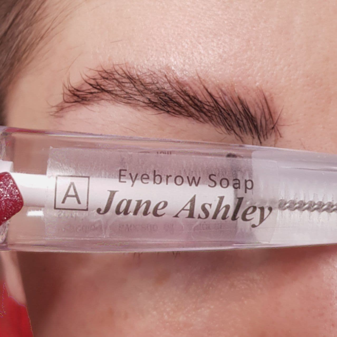 ژل ابرو صابونی جین اشلی (جان اشلی) JANE ASHLEY مدل آی برو سوپ شفاف eyebrow soap — تصویر ۲