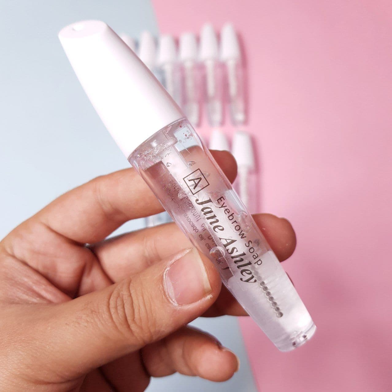 ژل ابرو صابونی جین اشلی (جان اشلی) JANE ASHLEY مدل آی برو سوپ شفاف eyebrow soap — تصویر ۳