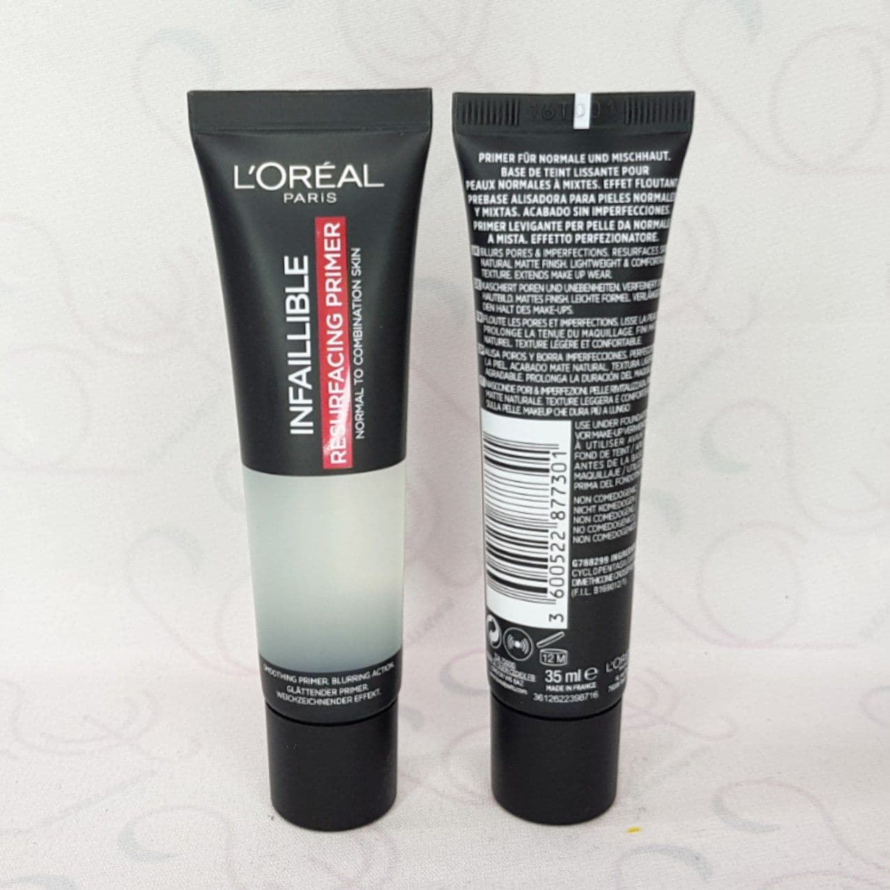 پرایمر صورت ریشورفیسینگ لورآل‌پاریسLOREAL مدل ایننفیلیبل infallible حجم 35 میلی لیتر