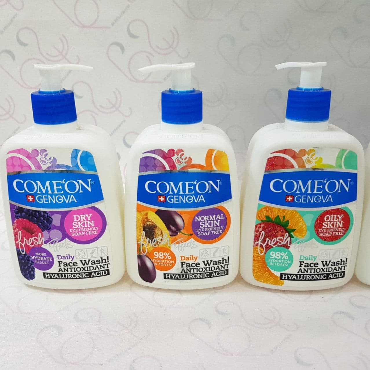 ژل شستشو صورت کامان COMEON (فیس واش) مدل هیالورونیک اسید حجم 500 میلی لیتر — تصویر ۸